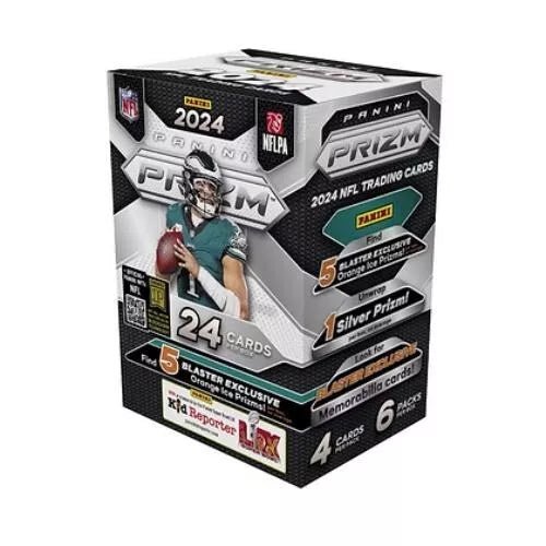 2024 Panini Prizm Football 6 - Pack Hobby Blaster Box - Alchemist Cards & Games