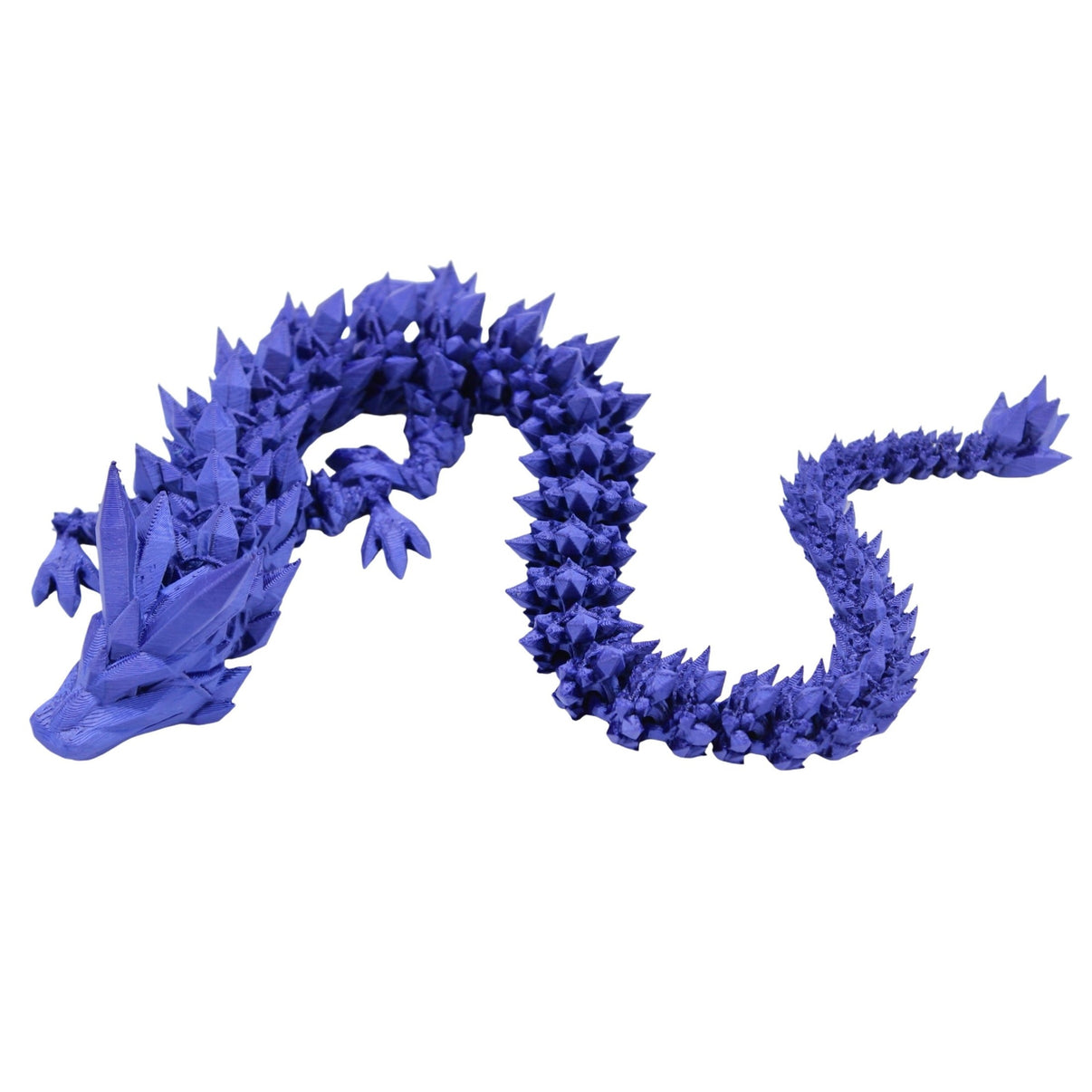 Crystal Dragon Fidget Toy - 3D Printed Articulated Dragon