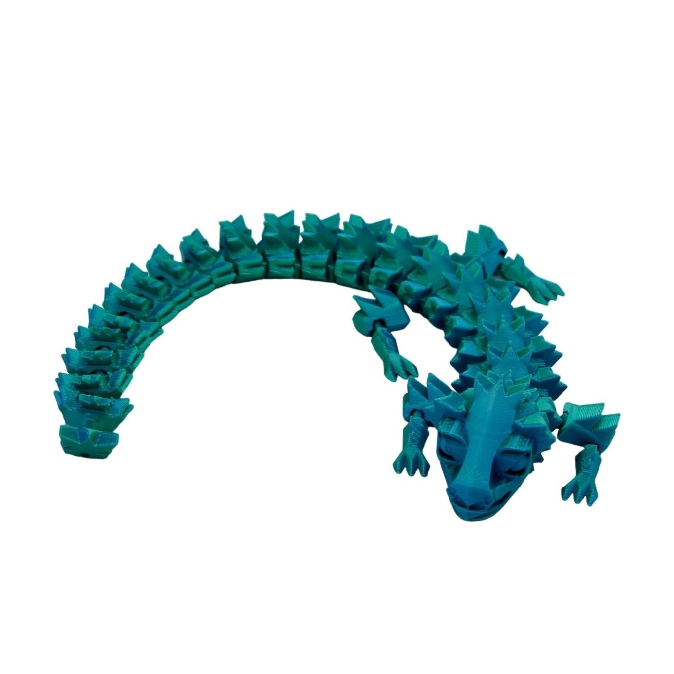 Alchemist Dragon Fidget Toy - 3D Printed Articulated Dragon