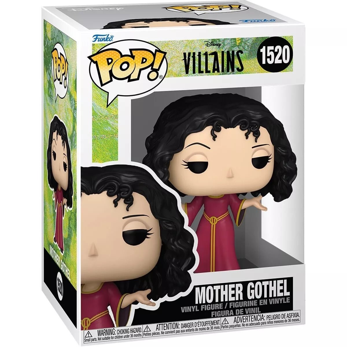 Disney Villains Mother Gothel Pop! Vinyl Figure #1520 Funko - Acworth Alchemist