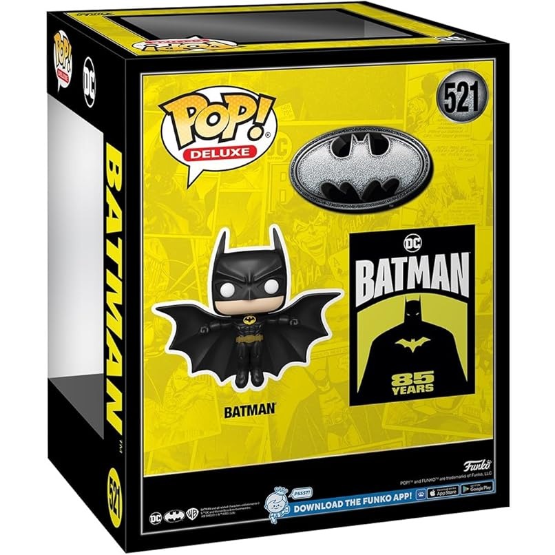 Funko Pop! Deluxe Dc: Batman - Batman Soaring, 85th Anniversary 521 - Alchemist Cards & Games