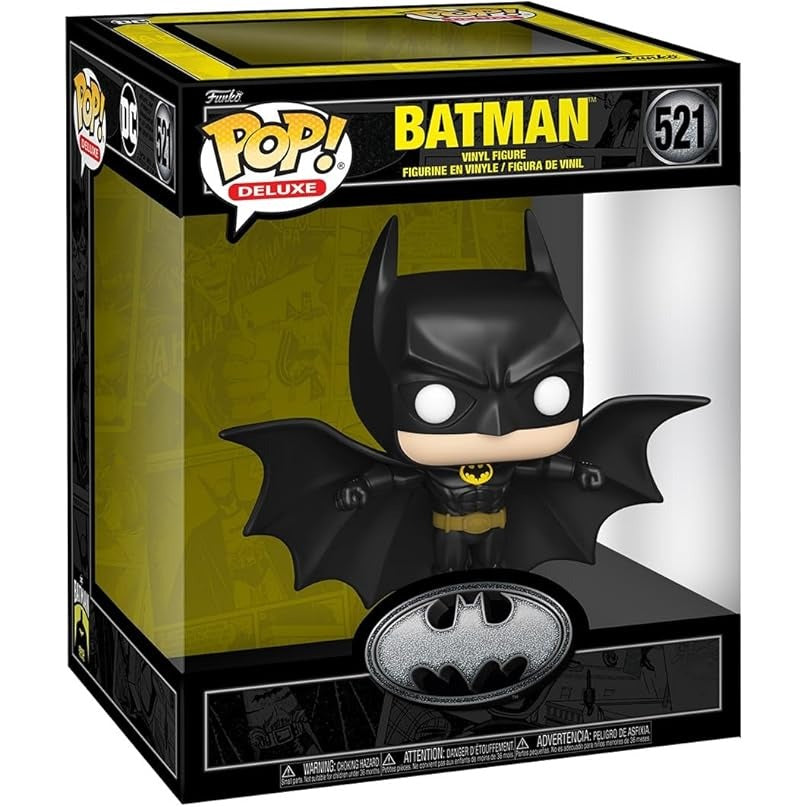 Funko Pop! Deluxe Dc: Batman - Batman Soaring, 85th Anniversary 521 - Alchemist Cards & Games