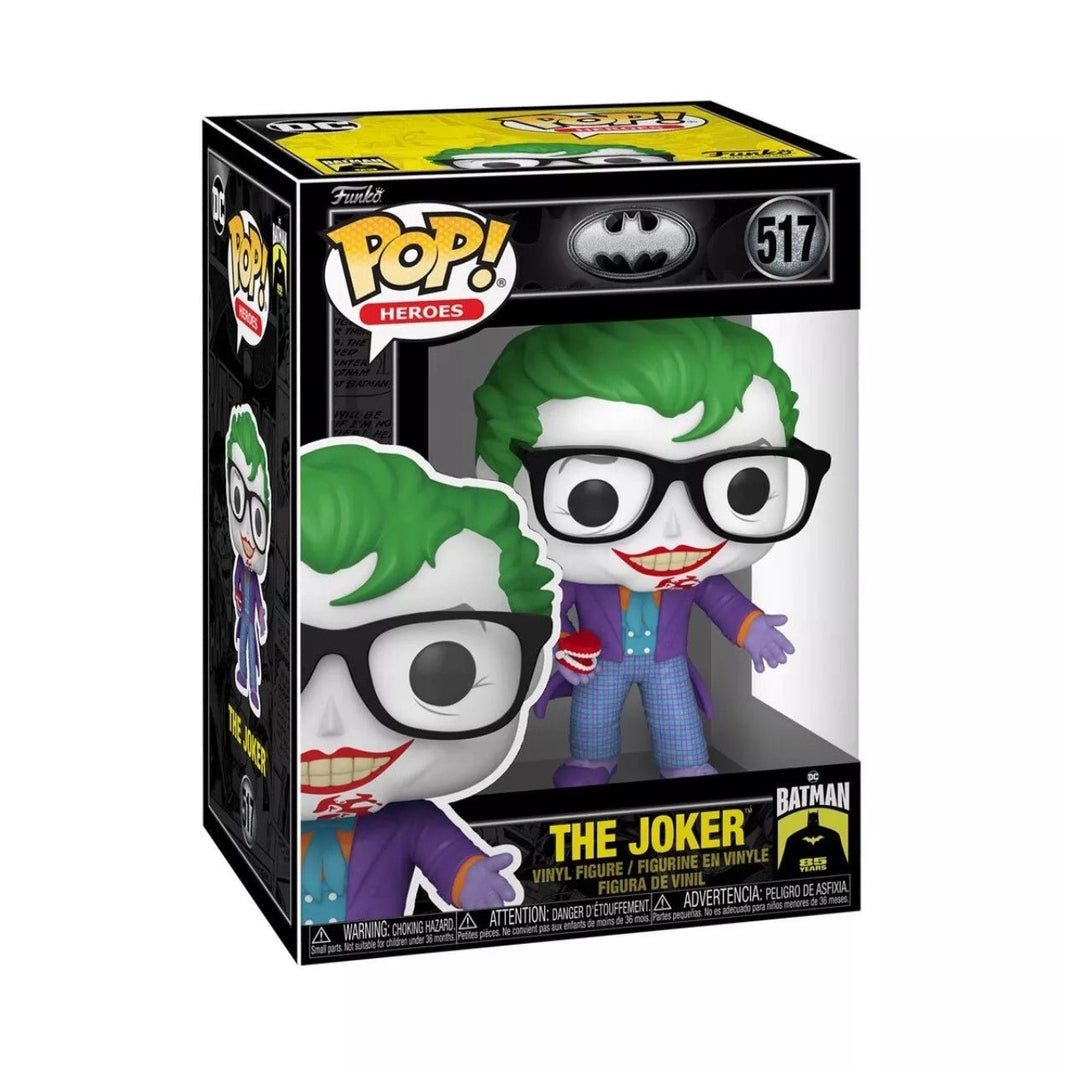 Funko Pop! Deluxe DC: Batman - The Joker, 85th Anniversary 517 - Alchemist Cards & Games