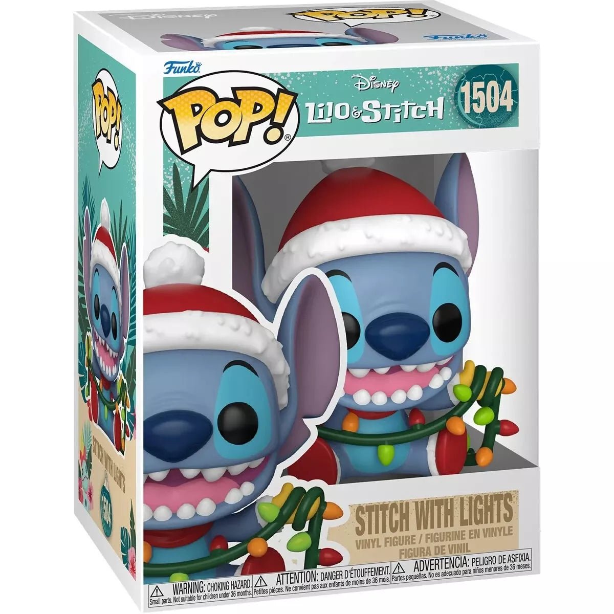 Funko Pop Disney Lilo and Stitch - Stitch with Lights - Vinyl Figure - #1504 - Acworth Alchemist