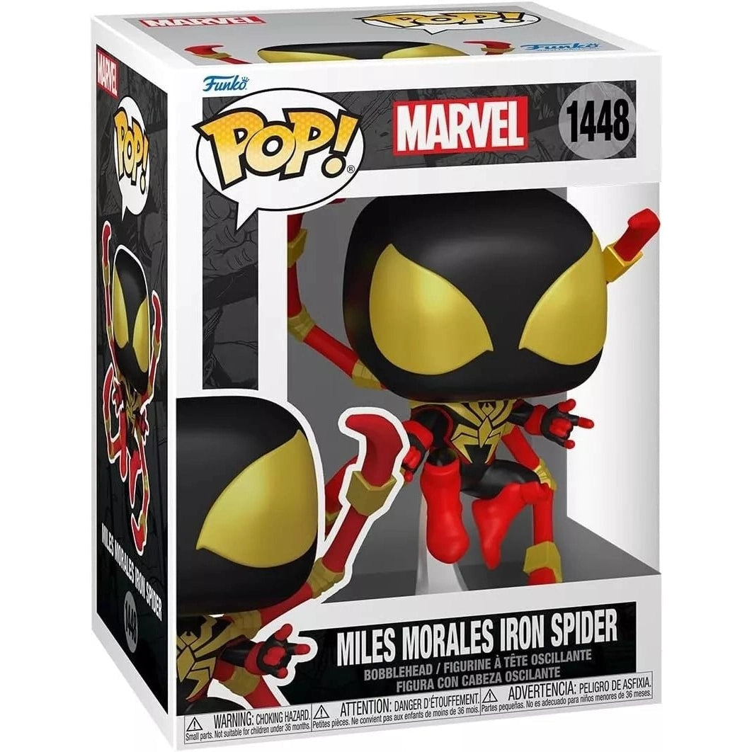 Funko Pop! Marvel Miles Morales Iron Spider 1448 - Alchemist Cards & Games