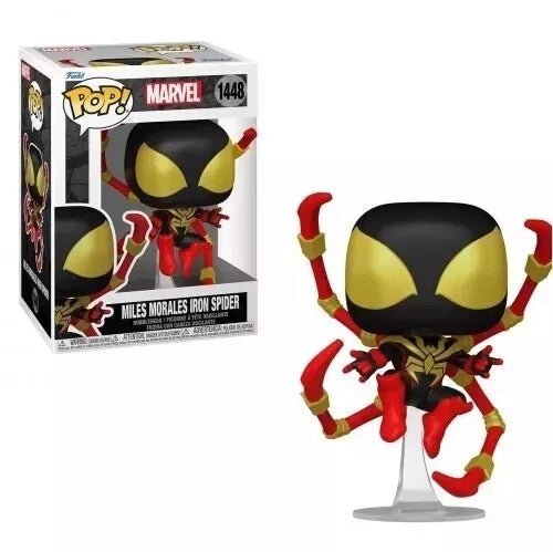 Funko Pop! Marvel Miles Morales Iron Spider 1448 - Alchemist Cards & Games