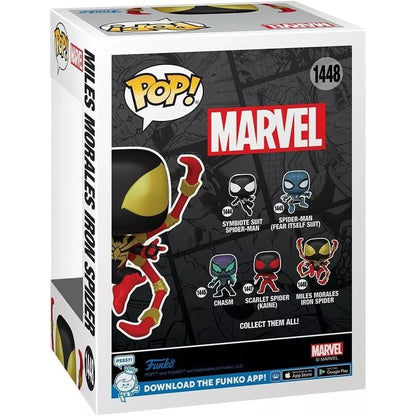 Funko Pop! Marvel Miles Morales Iron Spider 1448 - Alchemist Cards & Games