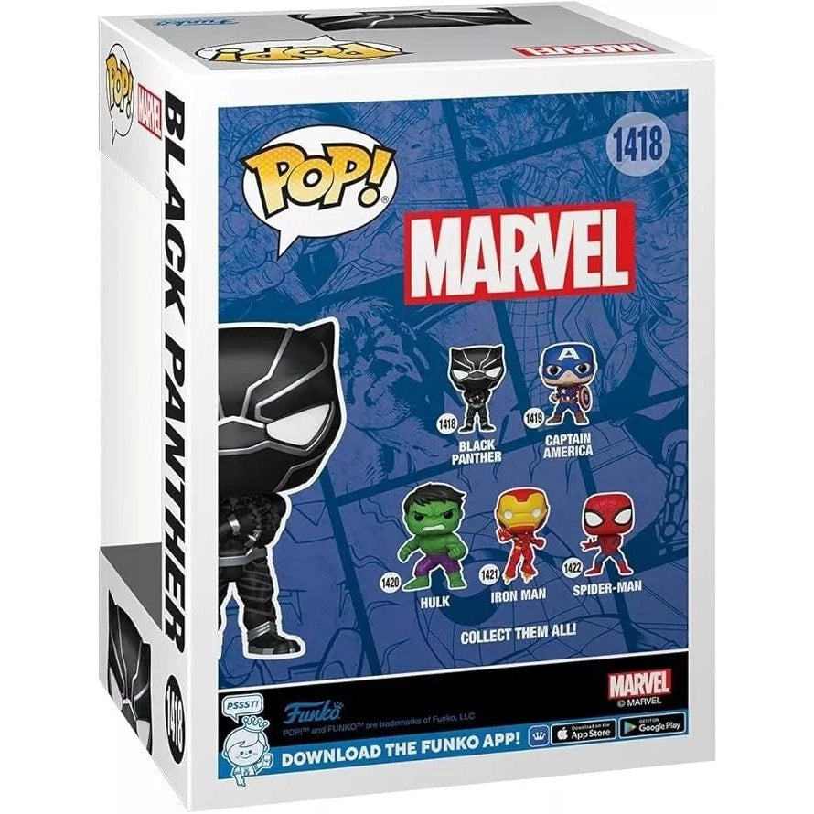 Funko Pop! Marvel New Classics - Black Panther Vinyl Figure 1418 - Alchemist Cards & Games