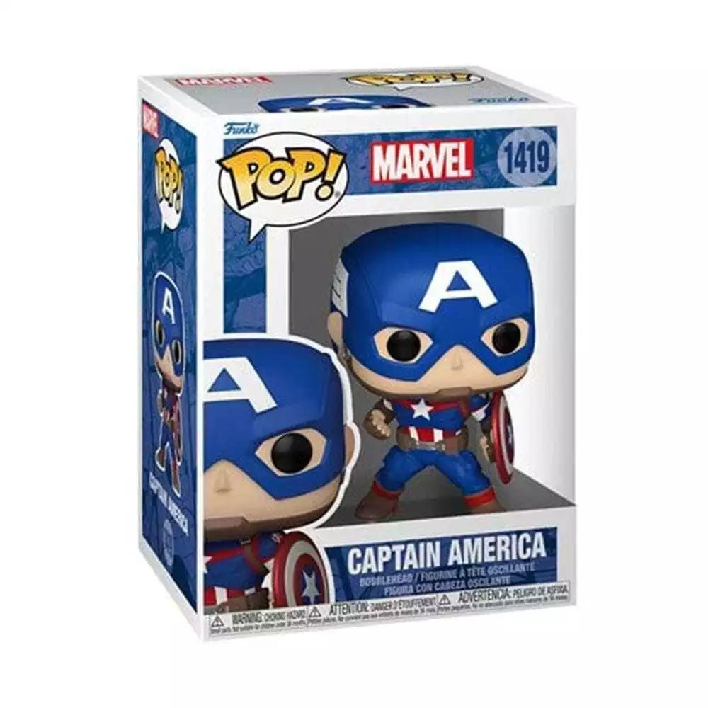 Funko Pop! Marvel New Classics Captain America 1419 - Alchemist Cards & Games