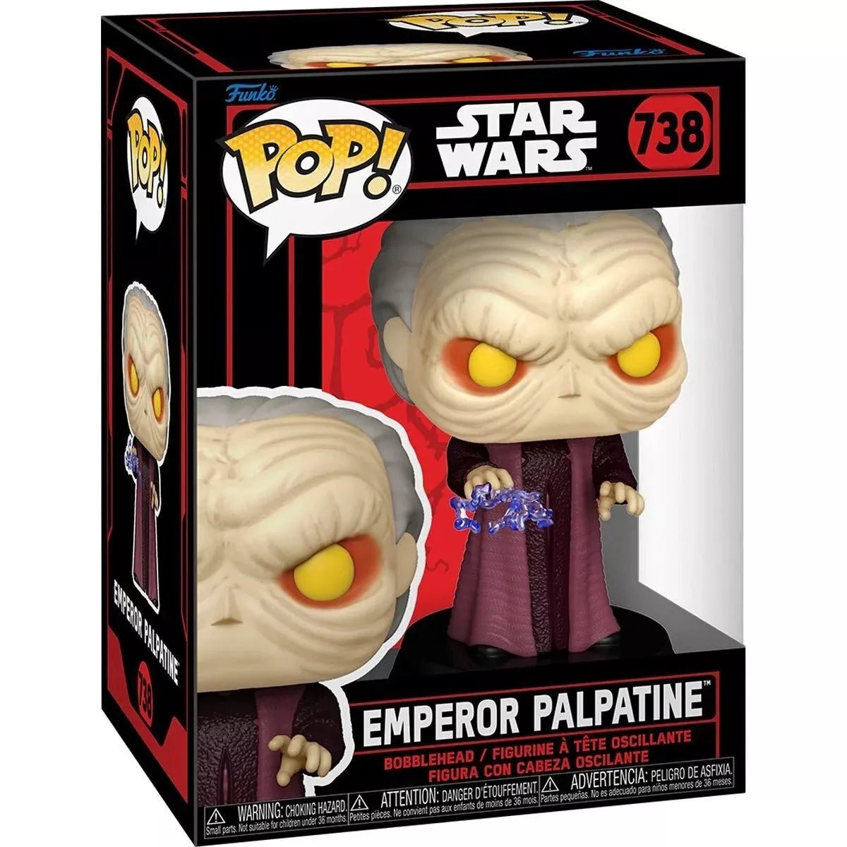 Funko Pop! Star Wars - Dark Side Emperor Palpatine 738 - Alchemist Cards & Games