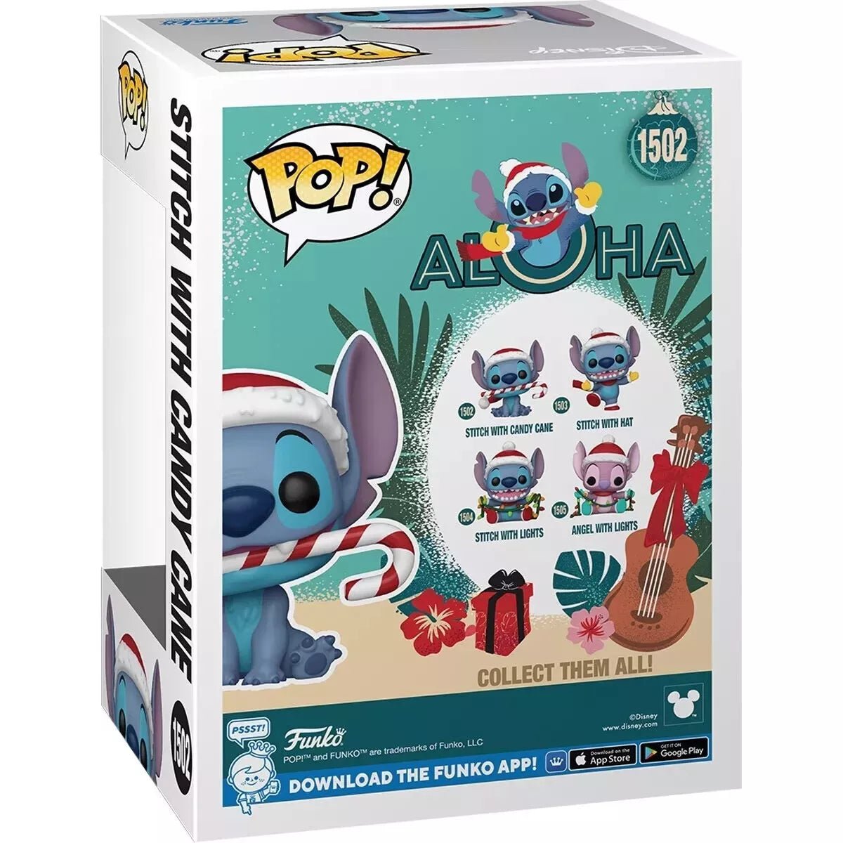 Funko Pop! Vinyl: Disney - Stitch with Candy Cane #1502 - Acworth Alchemist