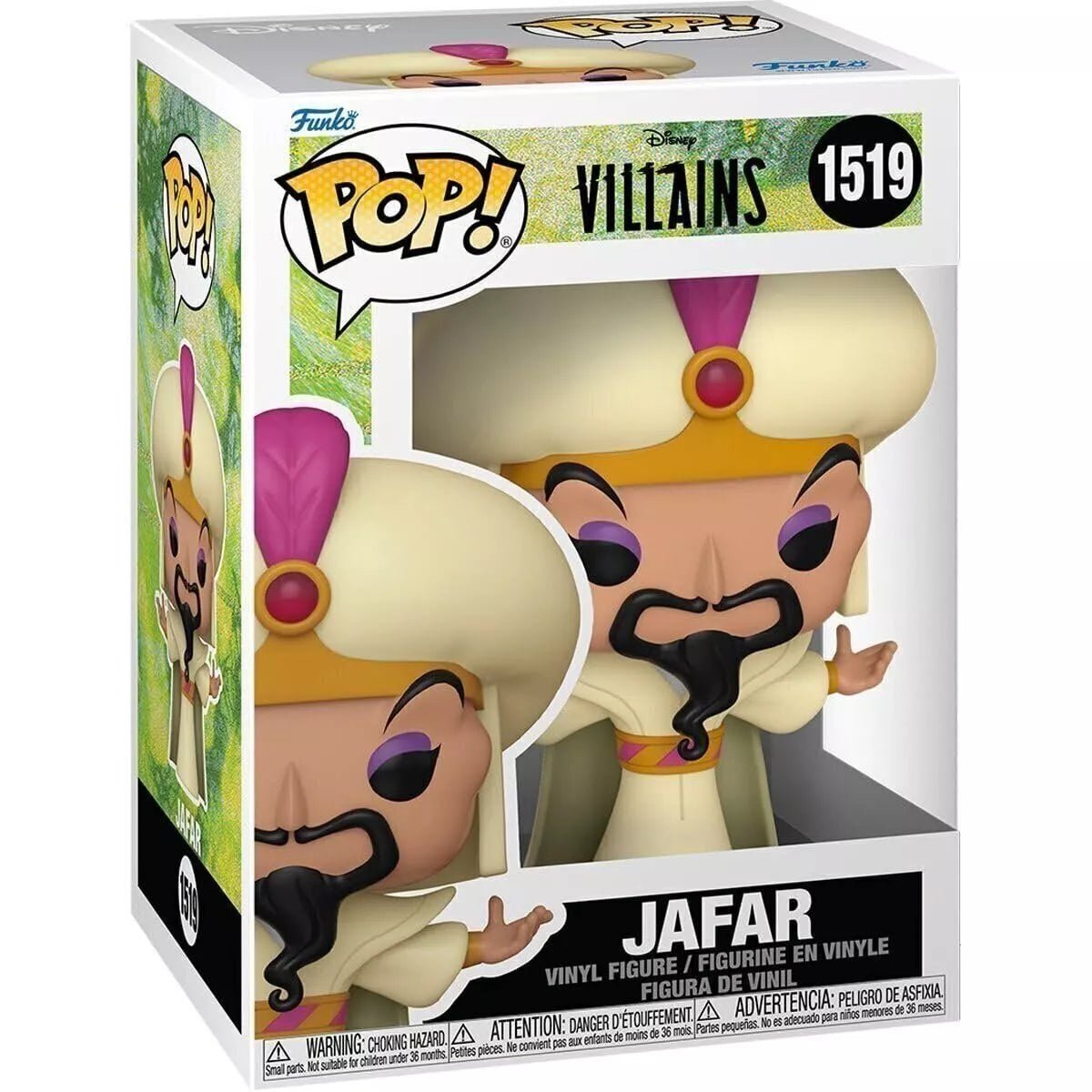 Jafar Funko Pop! Disney Villains Aladdin Collectible Vinyl Figure #1519 - Acworth Alchemist