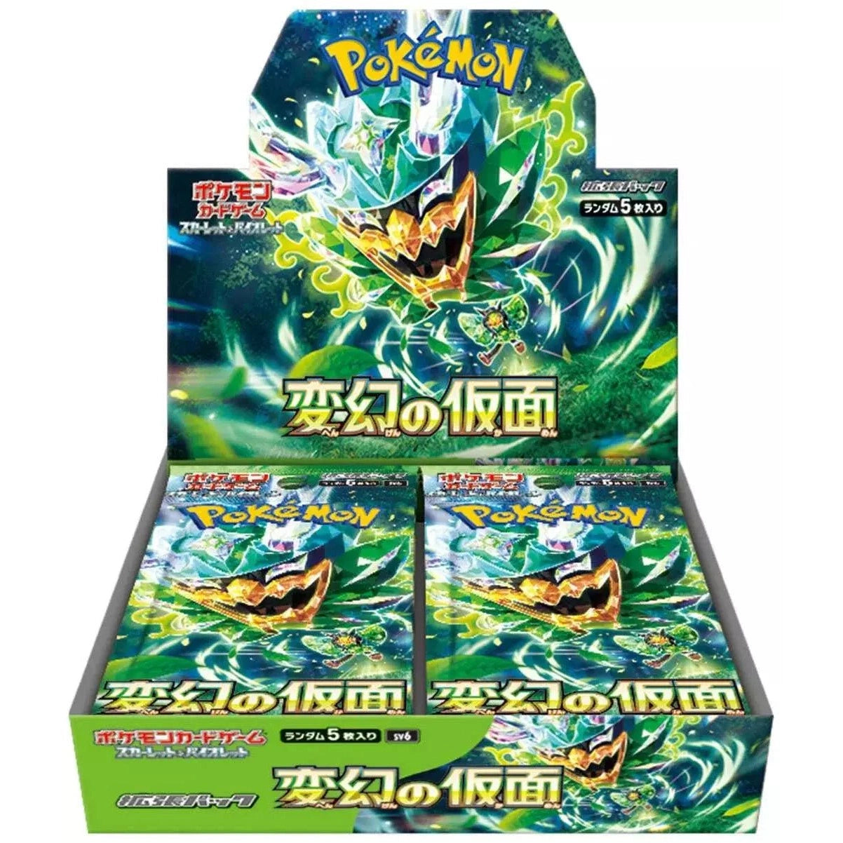 Japanese Pokemon Transformation Mask SV6 Booster Box - Acworth Alchemist