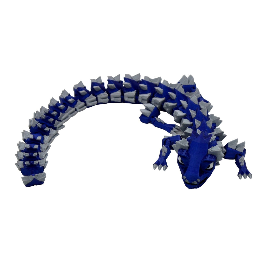 Multicolor Alchemist Dragon Fidget Toy - 3D Printed Articulated Dragon