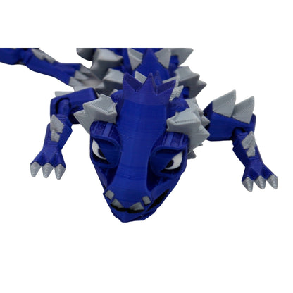 Multicolor Alchemist Dragon Fidget Toy - 3D Printed Articulated Dragon