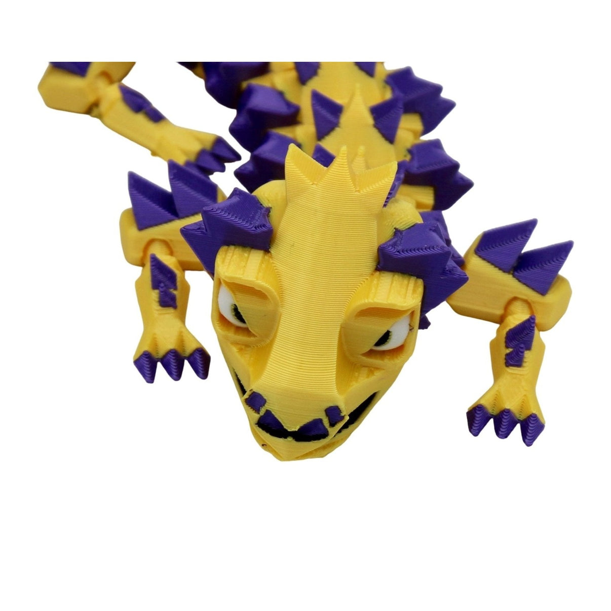 Multicolor Alchemist Dragon Fidget Toy - 3D Printed Articulated Dragon