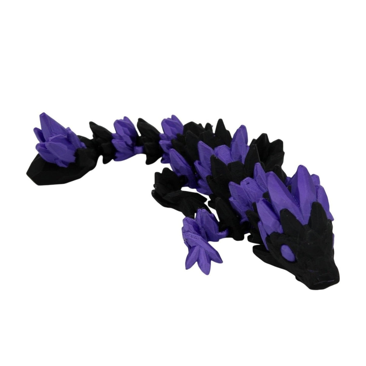 Multicolor Baby Gemstone Dragon Fidget Toy - 3D Printed Articulated Dragon