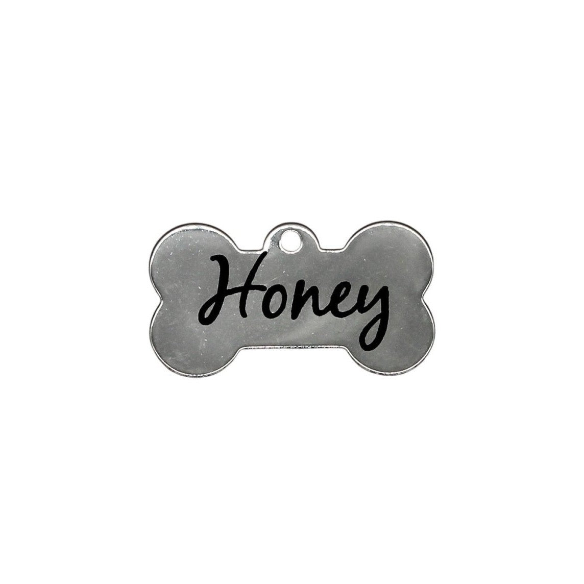 Personalized Stainless Steel Dog Tag, Engraved Pet ID Tag, Custom Deep Engraving, Customized Pet Necklace, Pet Lover Gift