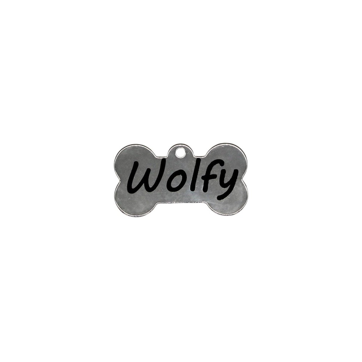 Personalized Stainless Steel Dog Tag, Engraved Pet ID Tag, Custom Deep Engraving, Customized Pet Necklace, Pet Lover Gift