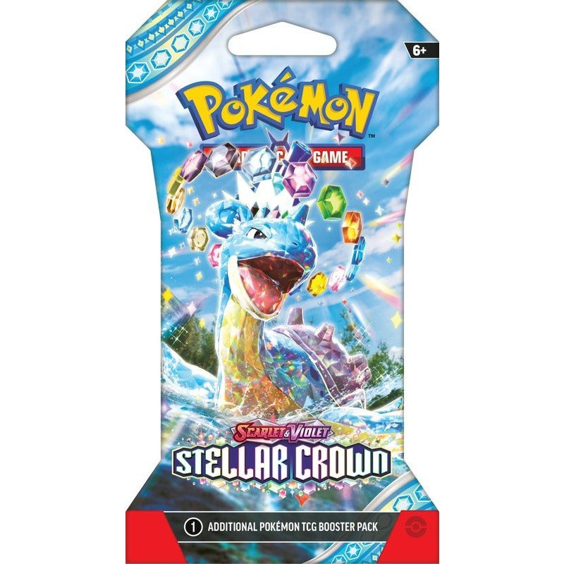 Pokemon Scarlet and Violet 7 Stellar Crown Sleeved Booster - Acworth Alchemist