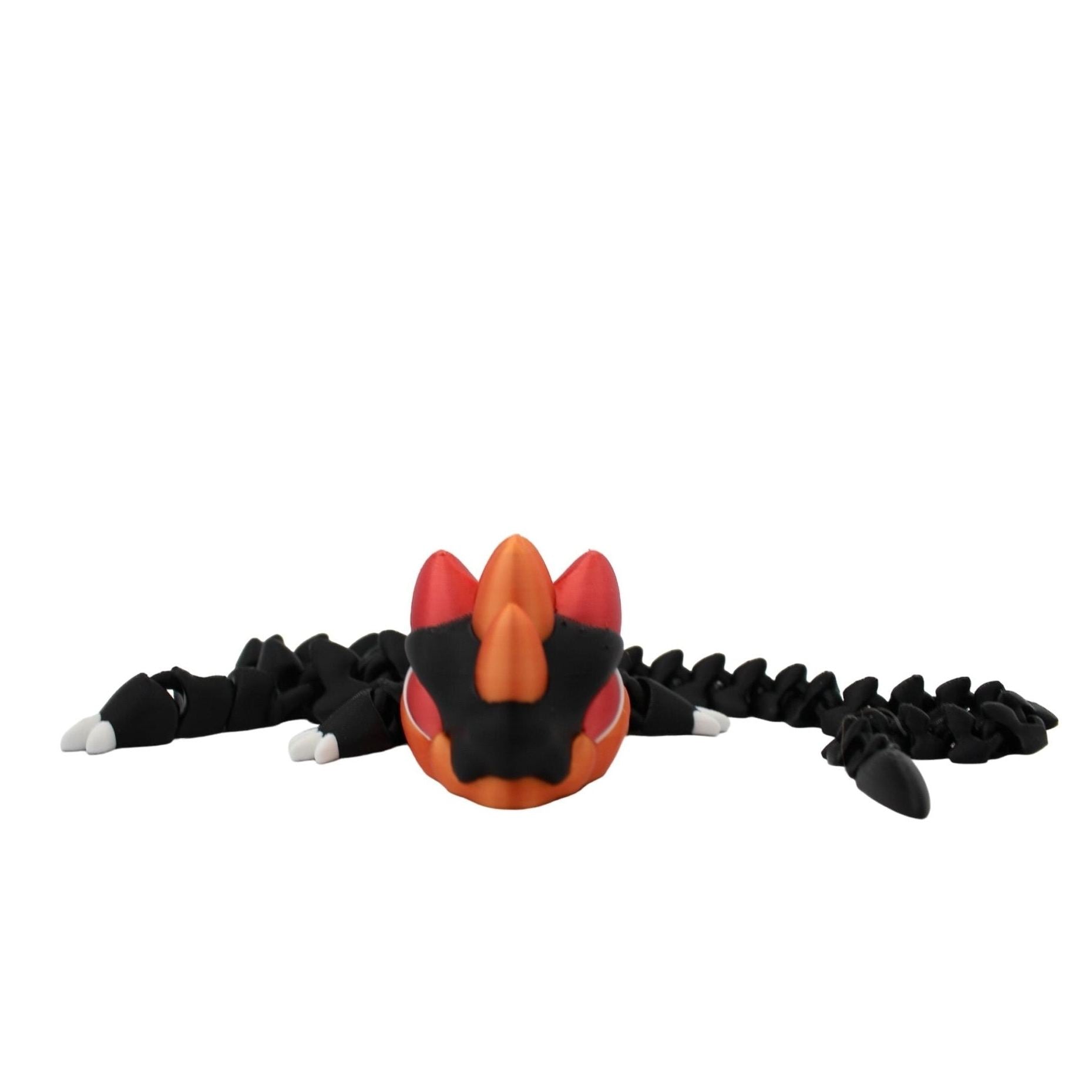 Punk Dragon Fidget Toy - 3D Printed Articulated Dragon