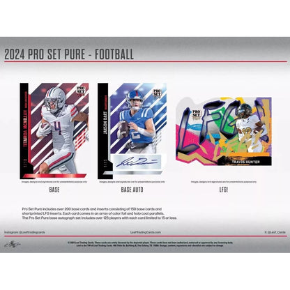 2024 Leaf Pro Set Pure Football