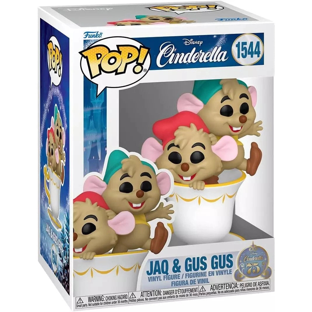 Funko Pop! Cinderella Jaq & Gus Gus in Teacup 1544