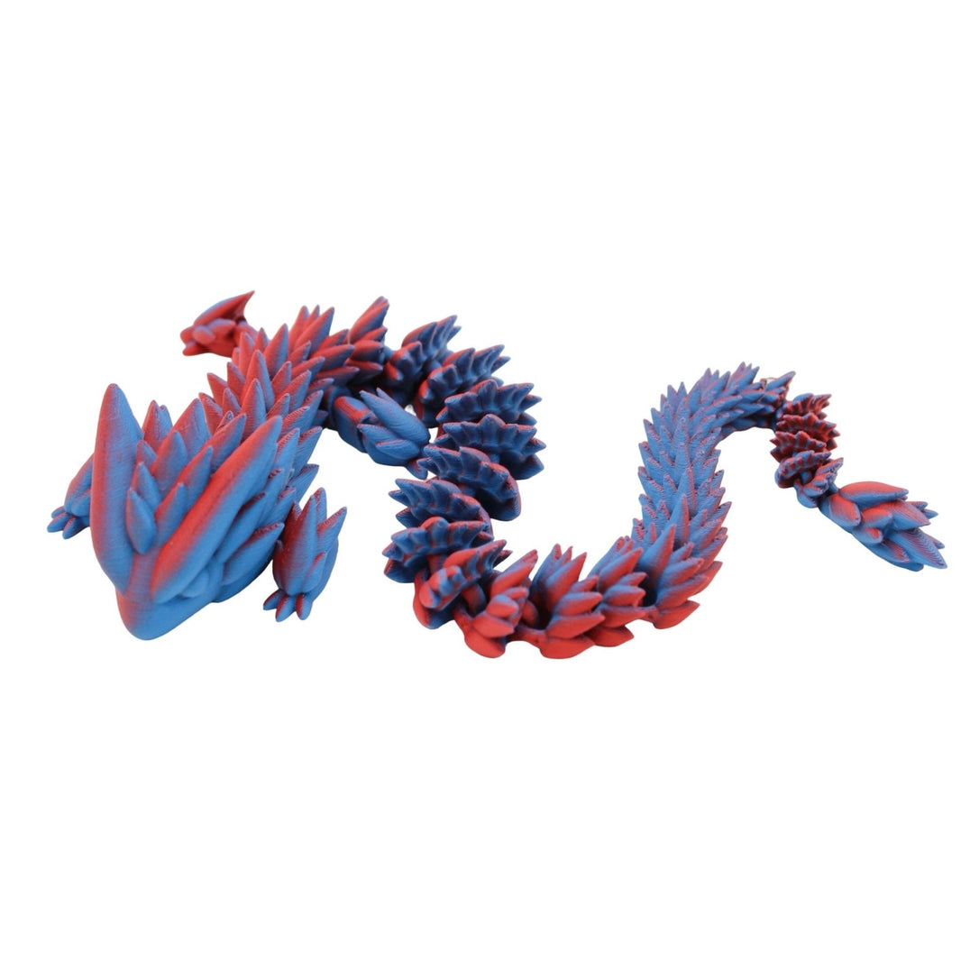 Spiky Dragon Fidget Toy - 3D Printed Articulated Dragon