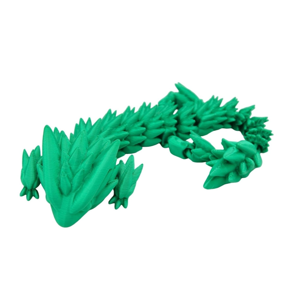 Spiky Dragon Fidget Toy - 3D Printed Articulated Dragon