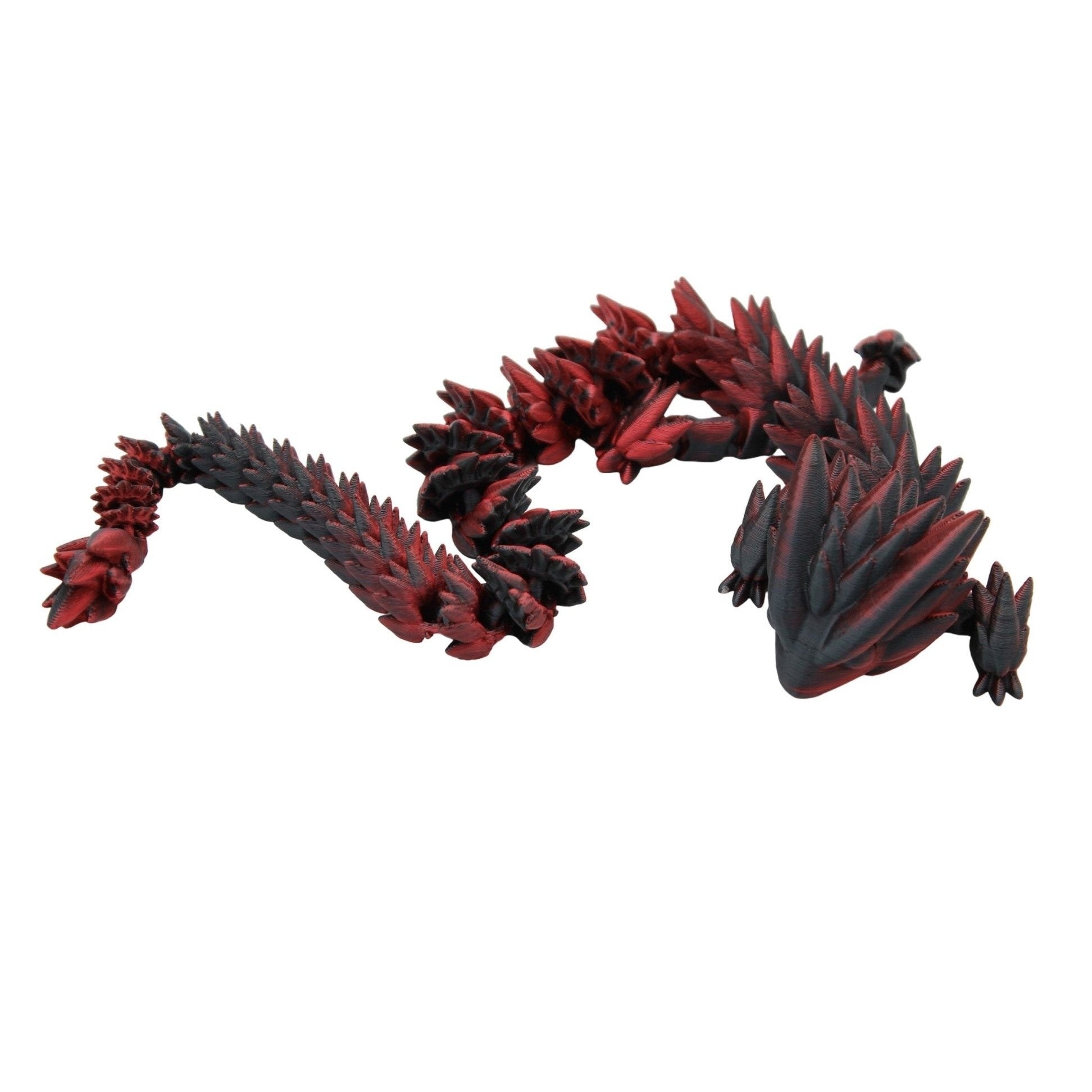 Spiky Dragon Fidget Toy - 3D Printed Articulated Dragon