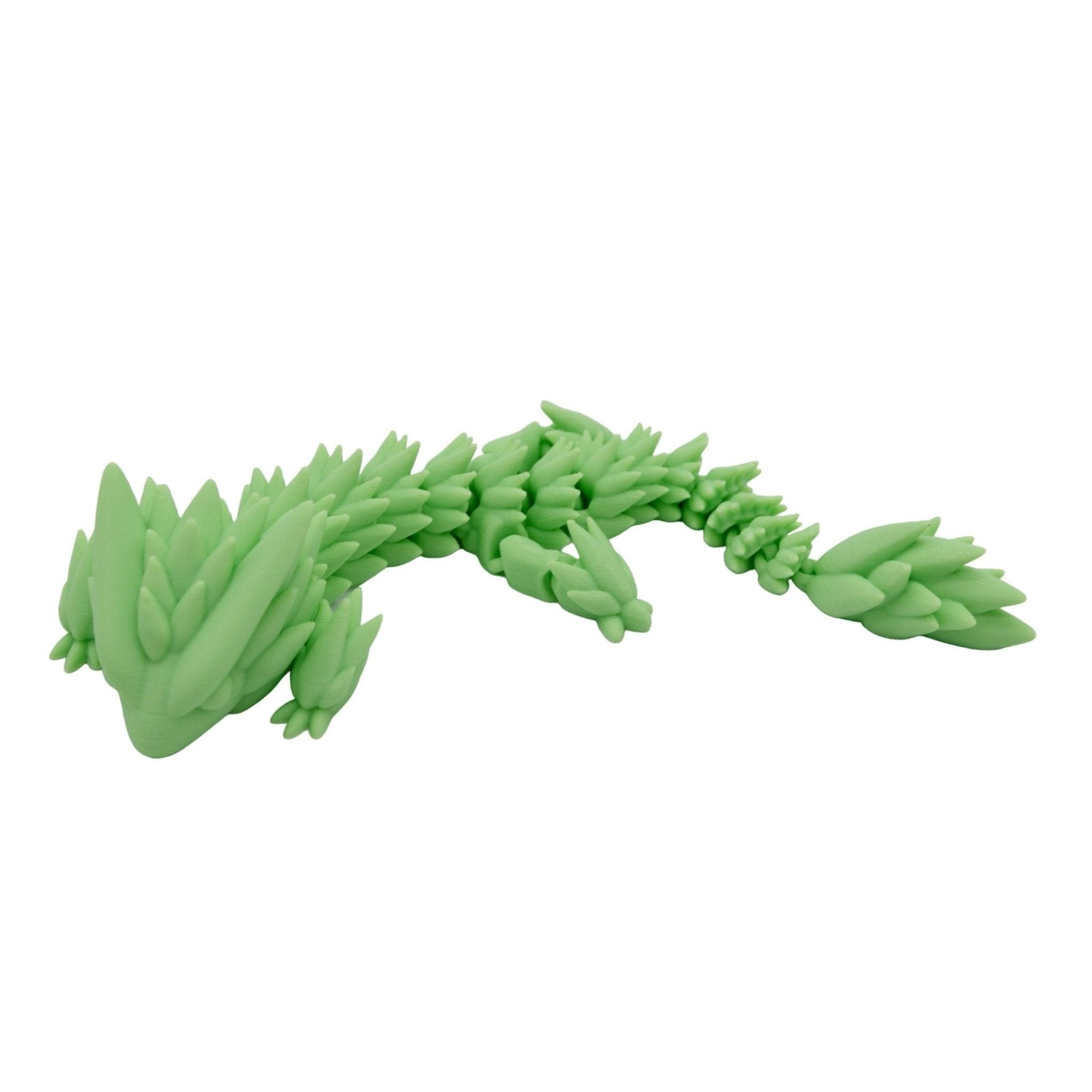 Spiky Dragon Fidget Toy - 3D Printed Articulated Dragon