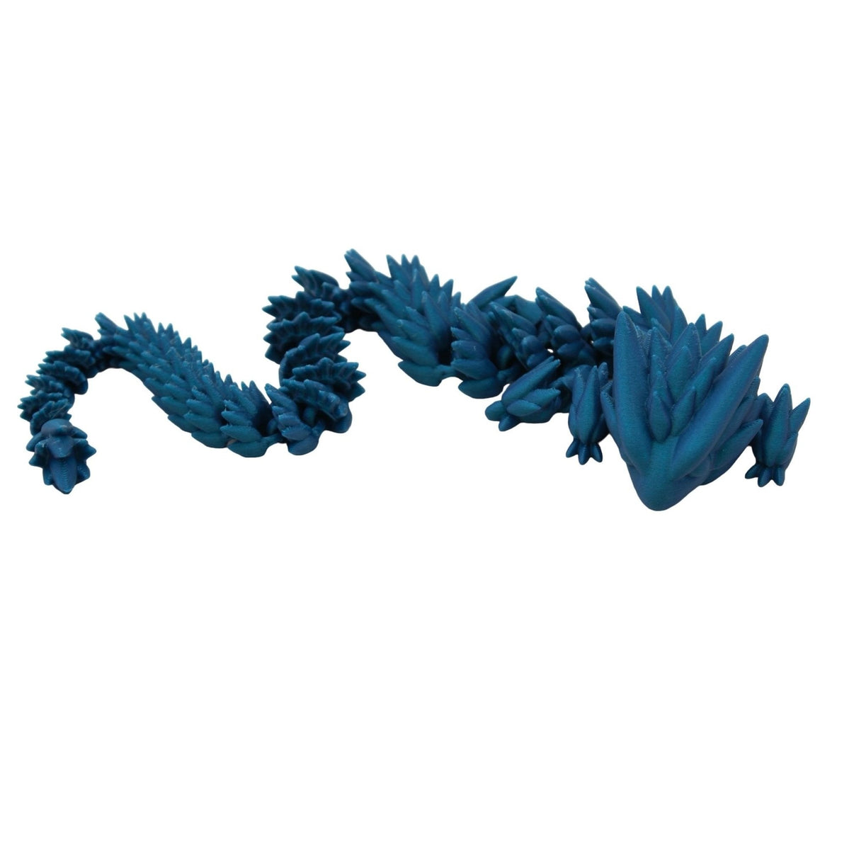 Spiky Dragon Fidget Toy - 3D Printed Articulated Dragon