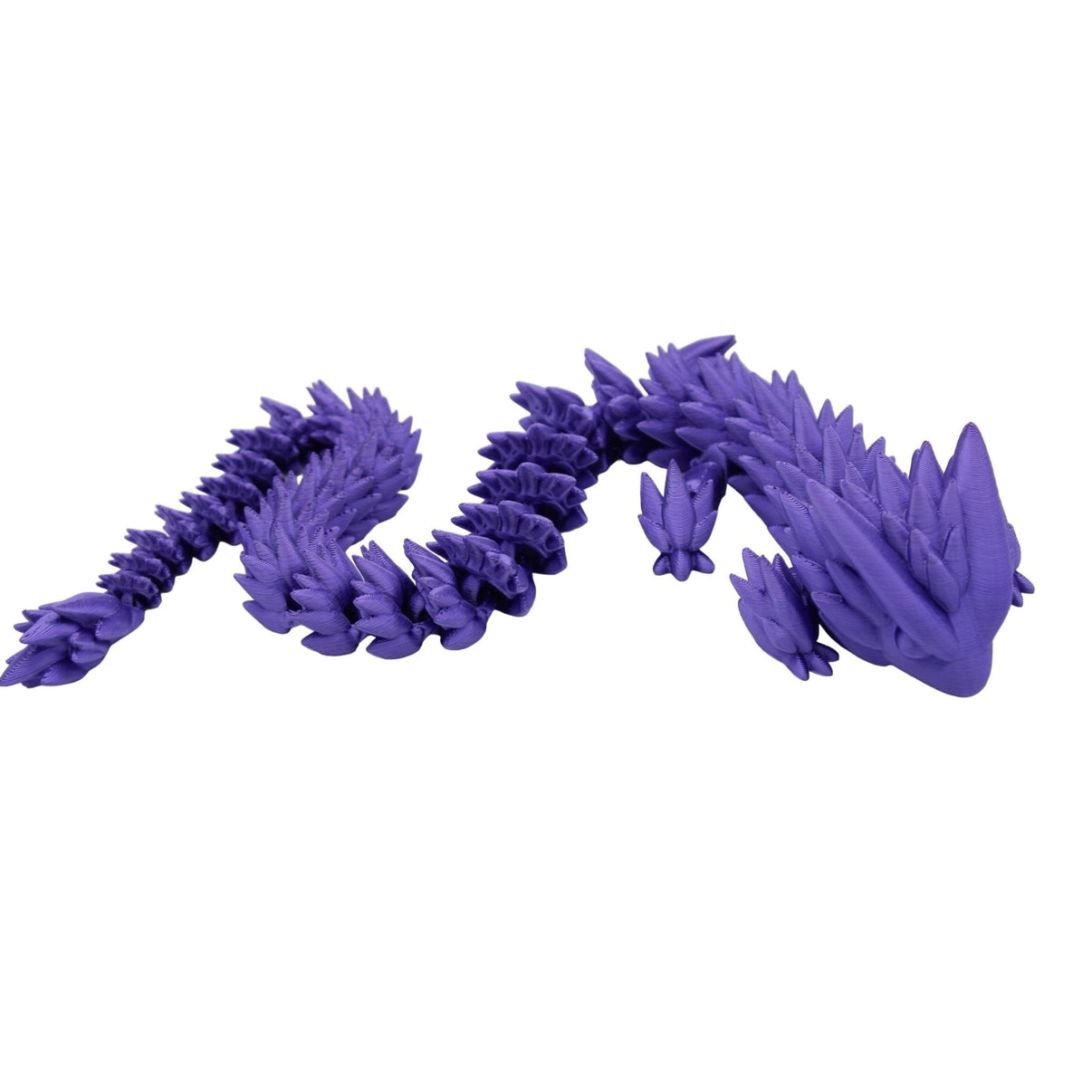 Spiky Dragon Fidget Toy - 3D Printed Articulated Dragon