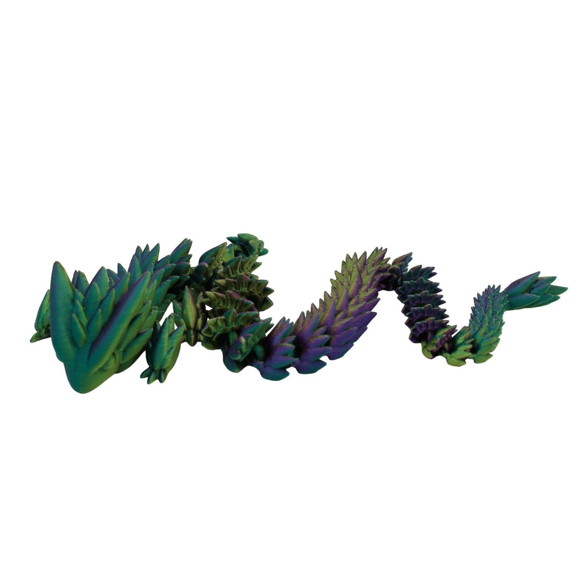 Spiky Dragon Fidget Toy - 3D Printed Articulated Dragon