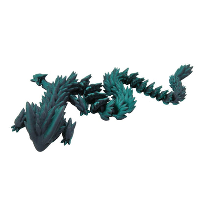 Spiky Dragon Fidget Toy - 3D Printed Articulated Dragon