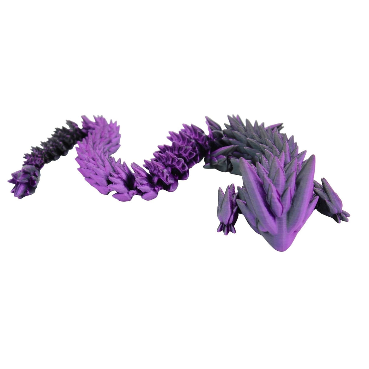 Spiky Dragon Fidget Toy - 3D Printed Articulated Dragon