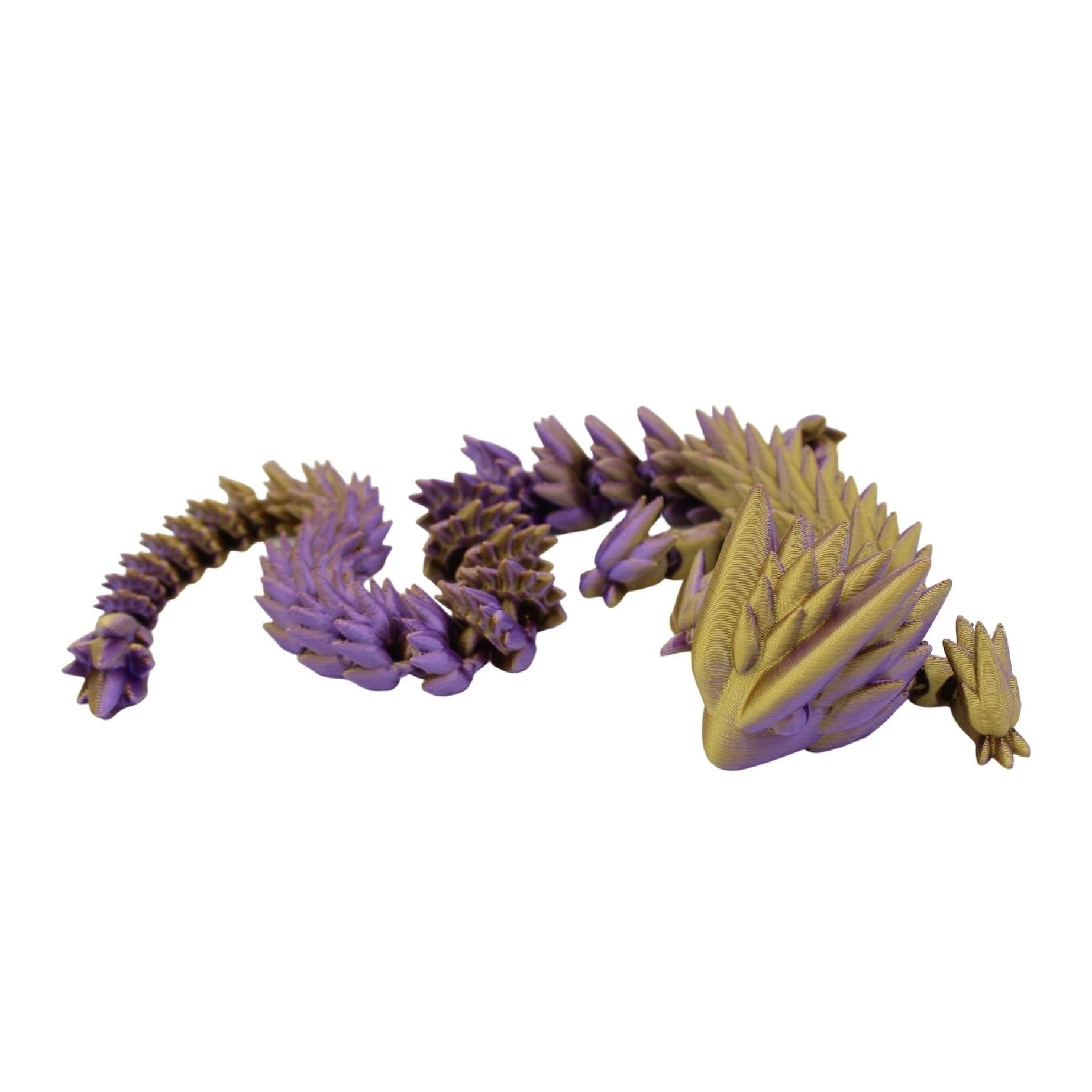 Spiky Dragon Fidget Toy - 3D Printed Articulated Dragon