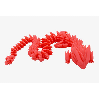 Spiky Dragon Fidget Toy - 3D Printed Articulated Dragon