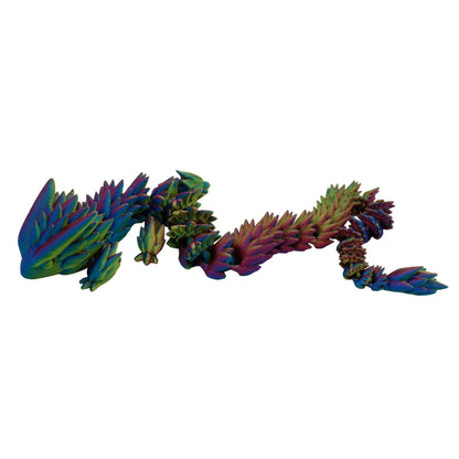 Spiky Dragon Fidget Toy - 3D Printed Articulated Dragon