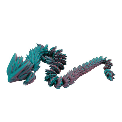 Spiky Dragon Fidget Toy - 3D Printed Articulated Dragon