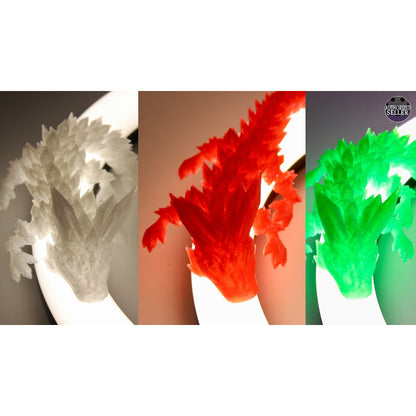 Translucent Crystal Dragon Fidget Toy - Articulated Dragon