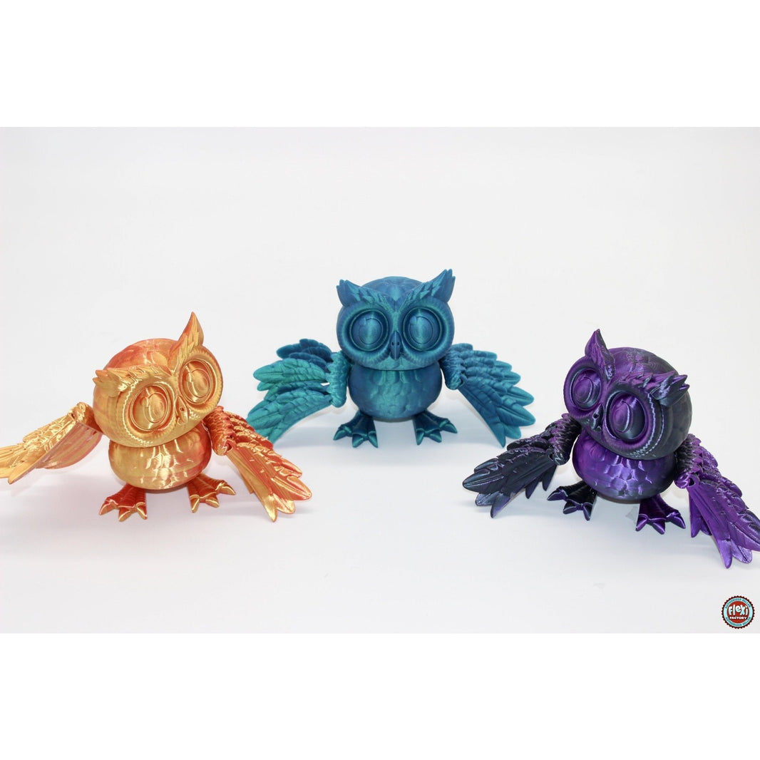 Owl Fidget Toy - Articulated Owl