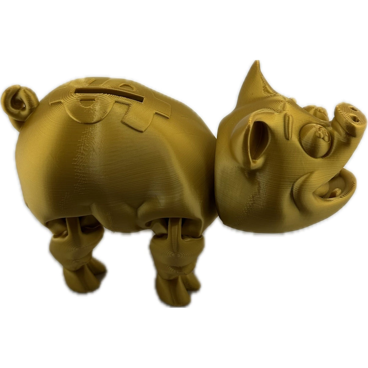 Piggy Bank - Articulated Piggy Bank - 3D Piggy Bank