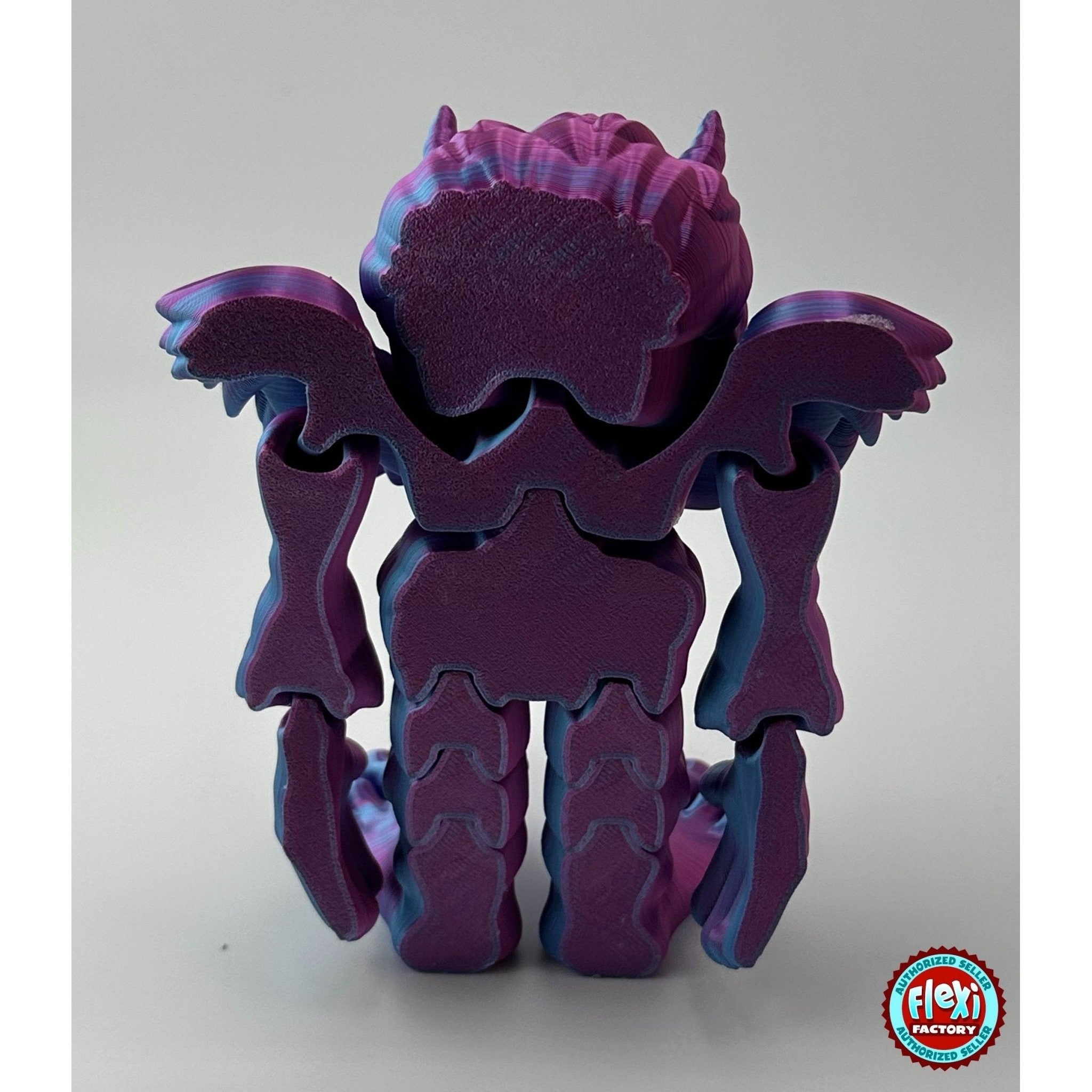 Yeti Fidget Toy - Articulated Yeti - 3D Printed Yeti - Sensory Stress Fidget